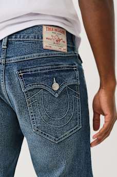 GENO SINGLE NEEDLE FLAP SLIM JEAN, image 2