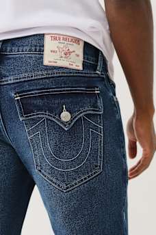 GENO SINGLE NEEDLE FLAP SLIM JEAN, image 2