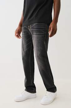 RICKY GOLD SINGLE NEEDLE FLAP STRAIGHT JEAN, image 2