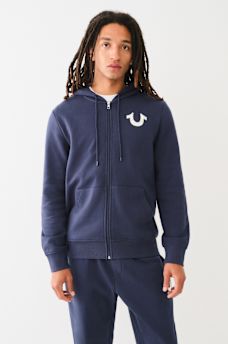 METALLIC CITY BUDDHA ZIP HOODIE, image 5