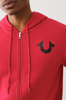 METALLIC CITY BUDDHA ZIP HOODIE, image 3