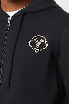 FRAMED BUDDHA ZIP HOODIE, image 3