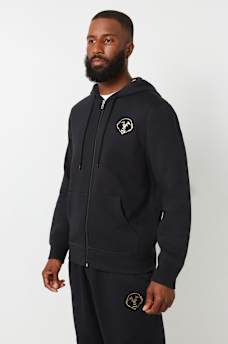 FRAMED BUDDHA ZIP HOODIE, image 5