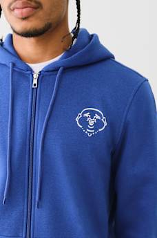 FRAMED BUDDHA ZIP HOODIE, image 3
