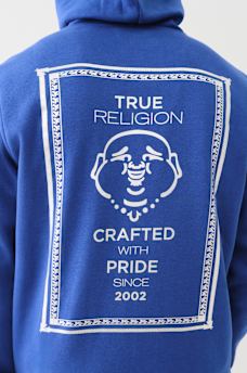 FRAMED BUDDHA ZIP HOODIE, image 1