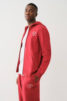 FRAMED BUDDHA ZIP HOODIE, image 4