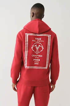 FRAMED BUDDHA ZIP HOODIE, image 5