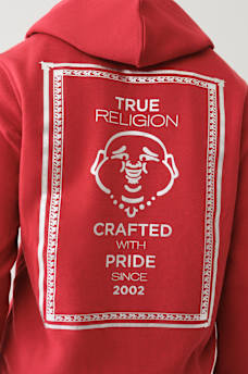 FRAMED BUDDHA ZIP HOODIE, image 1