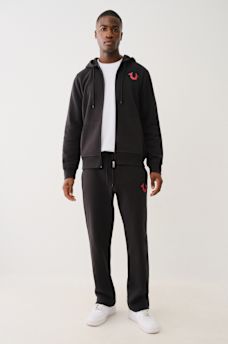 HORSESHOE LOGO STRAIGHT LEG SWEAT PANT, image 6