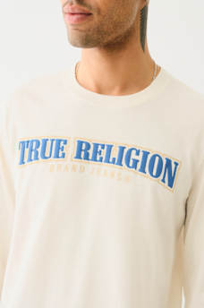REPEATED HORSESHOE LONG SLEEVE TEE, image 2