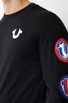 POP LOGO LONG SLEEVE TEE, image 4