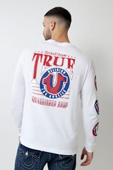 POP LOGO LONG SLEEVE TEE, image 1