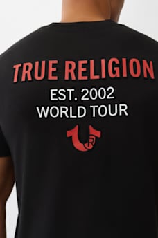 EMBOSSED LOGO TEE