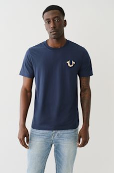 EMBOSSED LOGO TEE