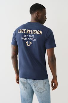 EMBOSSED LOGO TEE