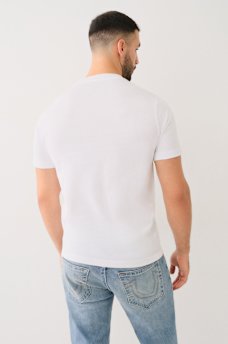 EMBOSSED BOX LOGO TEE, image 3