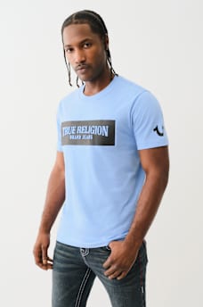 EMBOSSED BOX LOGO TEE, image 1