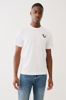 CRYSTAL BUDDHA LOGO CREW TEE, image 3