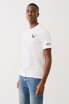 CRYSTAL BUDDHA LOGO CREW TEE, image 4