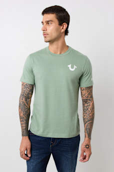 CRYSTAL BUDDHA LOGO CREW TEE, image 5