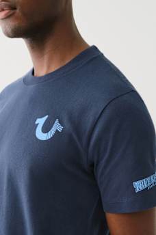 CRYSTAL BUDDHA LOGO CREW TEE, image 3
