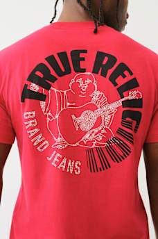 CRYSTAL BUDDHA LOGO CREW TEE, image 1