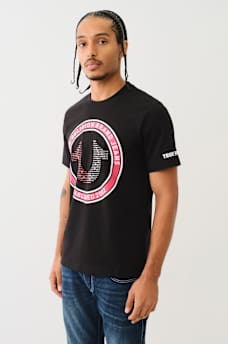 CRYSTAL HORSESHOE LOGO TEE, image 4