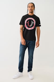 CRYSTAL HORSESHOE LOGO TEE, image 5