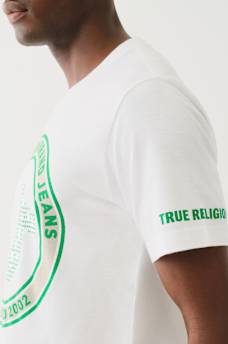 CRYSTAL HORSESHOE LOGO TEE, image 3
