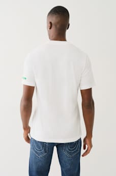CRYSTAL HORSESHOE LOGO TEE, image 4
