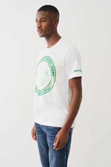 CRYSTAL HORSESHOE LOGO TEE, image 5