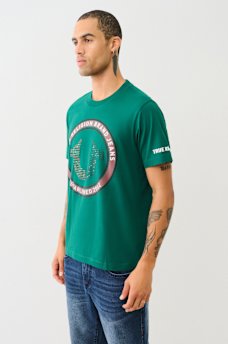 CRYSTAL HORSESHOE LOGO TEE, image 5