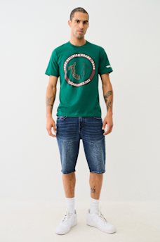 CRYSTAL HORSESHOE LOGO TEE, image 6