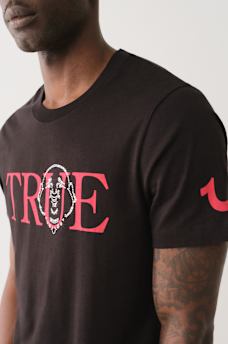 CRYSTAL BUDDHA FACE TEE, image 1