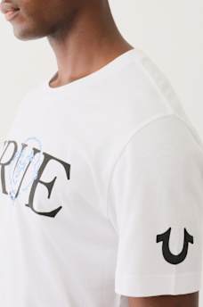 CRYSTAL BUDDHA FACE TEE, image 3