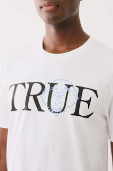 CRYSTAL BUDDHA FACE TEE, image 1