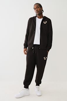 HORSESHOE LOGO DRAWSTRING JOGGER, image 2