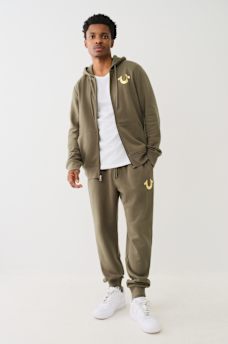 HORSESHOE LOGO DRAWSTRING JOGGER, image 3