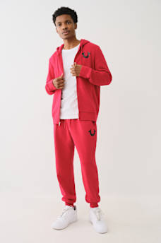 HORSESHOE LOGO DRAWSTRING JOGGER, image 3
