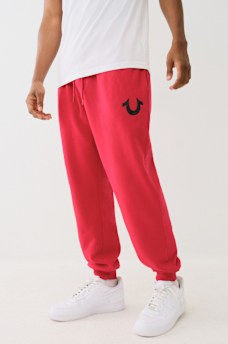 HORSESHOE LOGO DRAWSTRING JOGGER, image 1