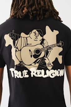 SPLATTERED BUDDHA LOGO TEE, image 1