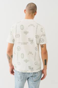SCATTERED LOGO TEE, image 4