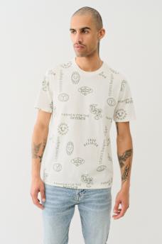 SCATTERED LOGO TEE, image 1