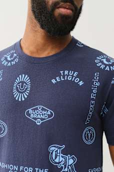SCATTERED LOGO TEE, image 2