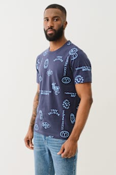 SCATTERED LOGO TEE, image 1