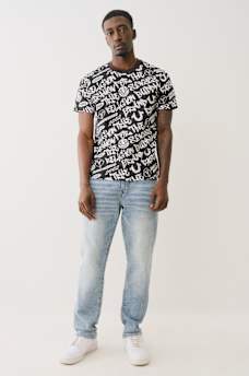 ALLOVER GRAFFITI LOGO TEE, image 5