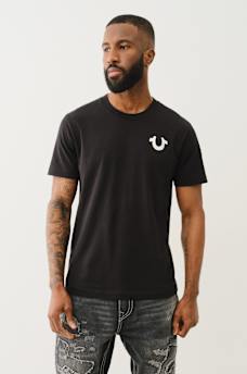 DIAGONAL HORSESHOE TEE, image 2