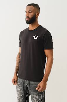 DIAGONAL HORSESHOE TEE, image 3