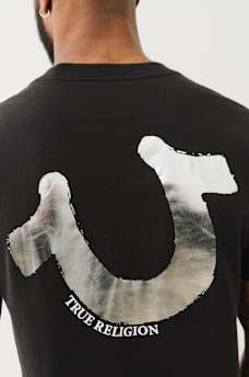 DIAGONAL HORSESHOE TEE, image 5