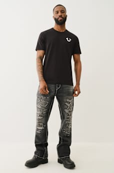 DIAGONAL HORSESHOE TEE, image 6